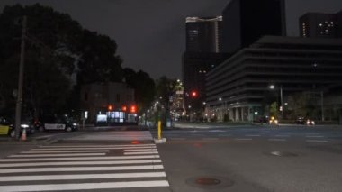 Tokyo Hibiya Yurakucho Gece Manzarası 2022