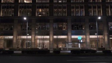 Tokyo Hibiya Yurakucho Gece Manzarası 2022