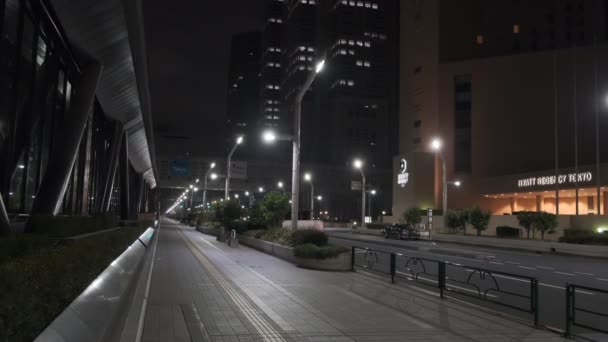 Τόκιο Shinjuku Night View 2022 Μάρτιος — Αρχείο Βίντεο