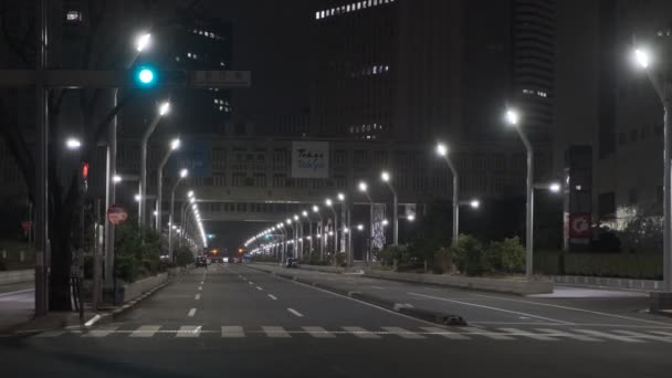 Tokio Shinjuku Vista Nocturna 2022 Marzo — Vídeos de Stock