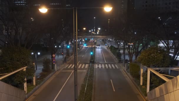 Tokyo Shinjuku Night View 2022 Március — Stock videók