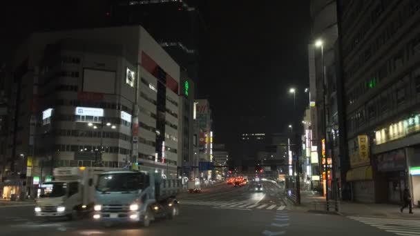 Tokyo Shinjuku Vue Nuit 2022 Mars — Video