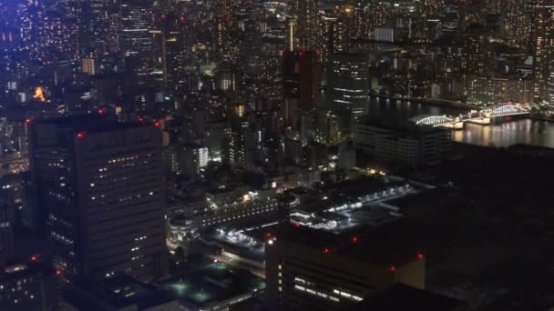 Tokyo Shiodome Obamacare 2022 — стоковое видео
