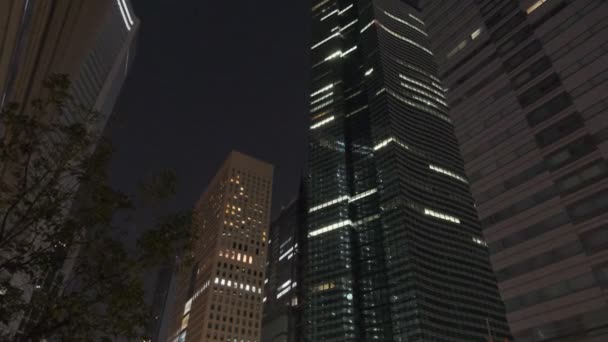 Ночной Вид Токио Шиодом 2022 Март — стоковое видео