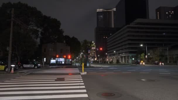 東京日比谷有楽町夜景2022 — ストック動画