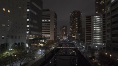 Tokyo Meguro Nehri Kiraz Çiçeği Gecesi 2022