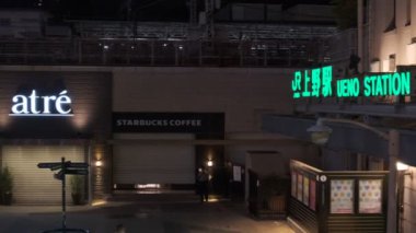 Tokyo Ueno Gece Manzarası 2022 Nisan