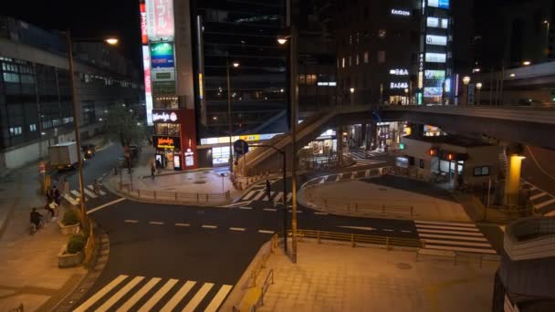 Tokio Ueno Vista Nocturna 2022 Abril — Vídeos de Stock