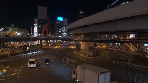 Τόκιο Ueno Night View 2022 Απρίλιος — Αρχείο Βίντεο