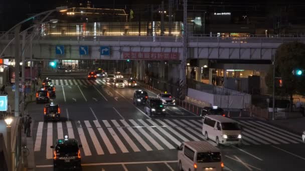 Tóquio Ueno Night View 2022 Abril — Vídeo de Stock