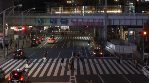 Tokio Ueno Vista Nocturna 2022 Abril — Vídeos de Stock