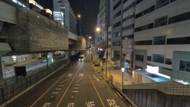 Tokio Ueno Vista Nocturna 2022 Abril — Vídeos de Stock