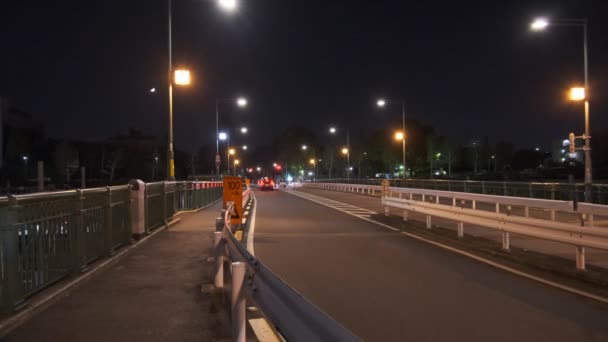 東京上野の夜景2022年4月 — ストック動画