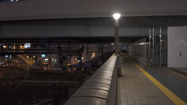 Tokio Ueno Vista Nocturna 2022 Abril — Vídeo de stock