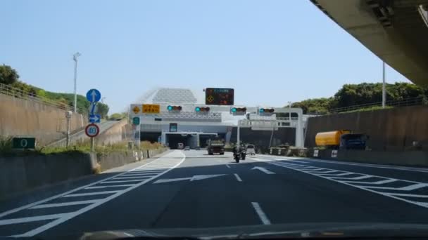 Tokyo Bay Aqua Line Βίντεο Οδήγησης — Αρχείο Βίντεο