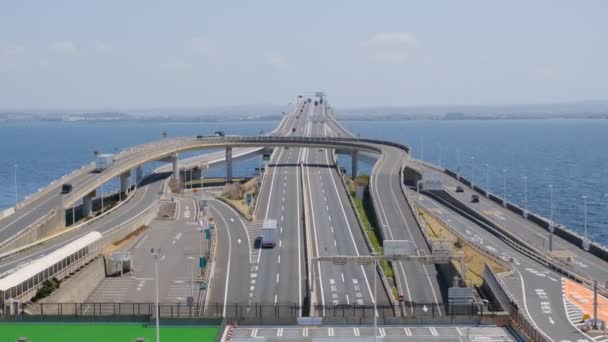 Tokyo Bay Umihotaru Parking Área — Vídeo de stock