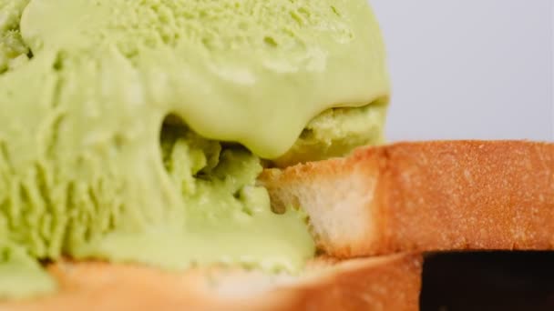 Pâine Prăjită Înghețată — Videoclip de stoc