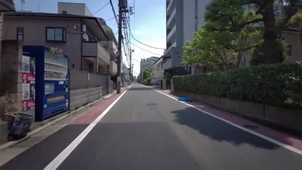 Tokió Kerékpározás 2022 Tavasz — Stock videók