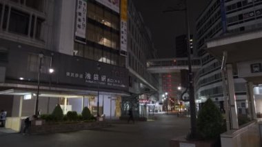 Tokyo Ikebukuro Gece Manzarası 2022