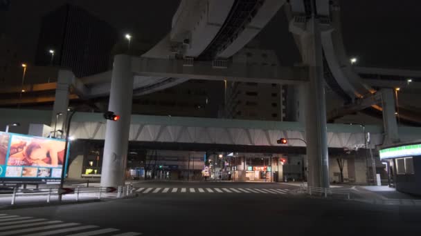 Tóquio Ikebukuro Vista Noturna 2022 — Vídeo de Stock