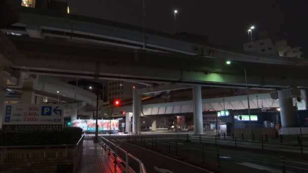 Widok Nocy Tokio Ikebukuro 2022 — Wideo stockowe