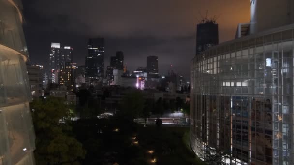 Tokyo Roppongi Hills Night View 2022 — Stock video