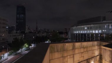 Tokyo Roppongi Hills Gece Manzarası 2022