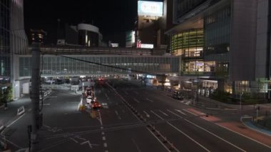Tokyo Shibuya Gece Manzarası 2022 Mayıs