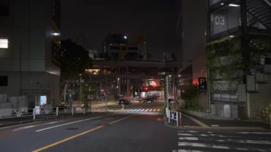 Tokyo Shibuya Gece Manzarası 2022 Mayıs