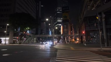 Tokyo Shibuya Gece Manzarası 2022 Mayıs