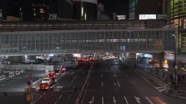 Tokyo Shibuya Gece Manzarası 2022 Mayıs
