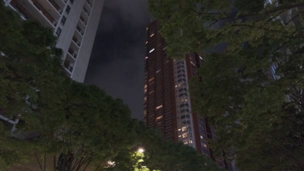 Tokio Roppongi Hills Nachtsicht 2022 — Stockvideo