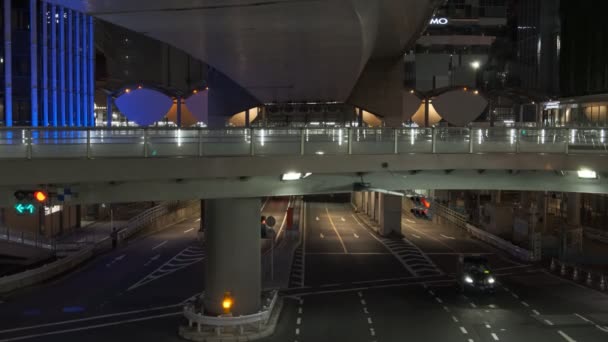 Tokyo Shibuya Gece Manzarası 2022 Mayıs — Stok video
