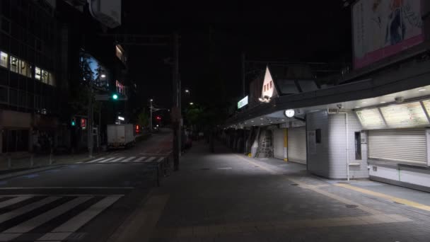 日本の原宿 東京の夜景 — ストック動画