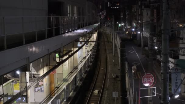 Япония Токио Ночной Вид 2022 — стоковое видео