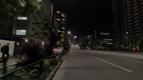 Ιαπωνία Τόκιο Night View 2022 — Αρχείο Βίντεο