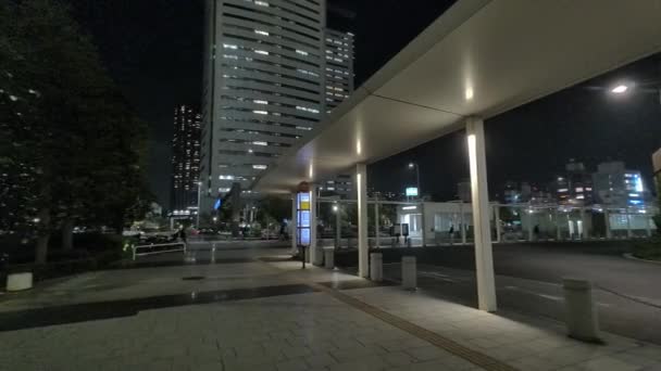 Japão Tóquio Vista Noturna 2022 — Vídeo de Stock
