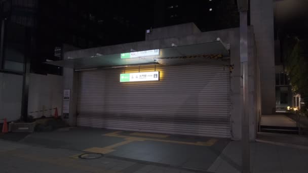 Japon Tokyo Vue Nuit 2022 — Video