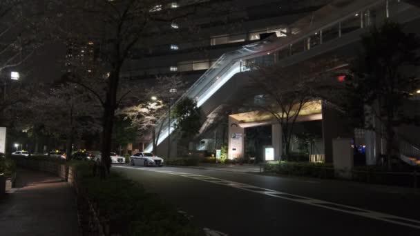 Japón Tokio Vista Nocturna 2022 — Vídeos de Stock