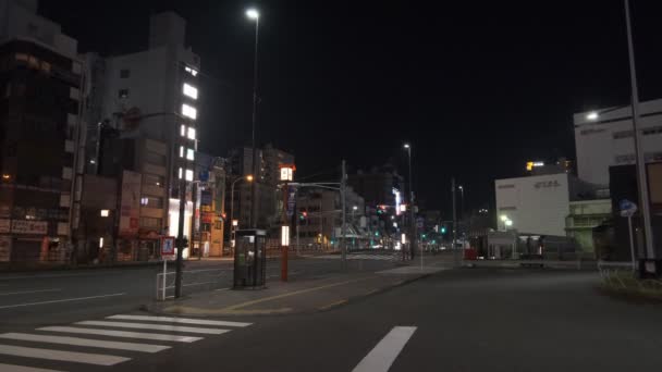 Japão Tóquio Vista Noturna 2022 — Vídeo de Stock