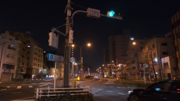 Japan Tokyo Night View 2022 — Stock Video