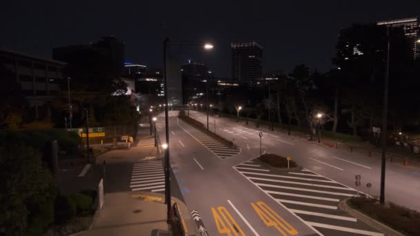 Japón Tokio Vista Nocturna 2022 — Vídeos de Stock