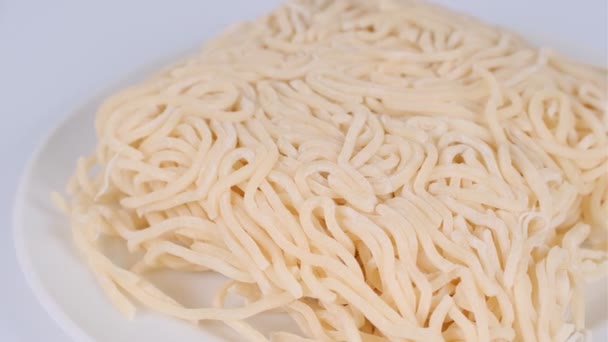 Ωμά Νουντλς Ramen Noodles Βίντεο Κλιπ — Αρχείο Βίντεο