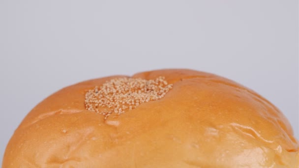 Японський Хліб Рудої Капусти — стокове відео