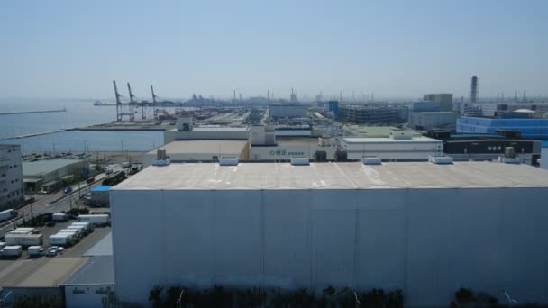 Japão Kawasaki Marien Observation Deck — Vídeo de Stock