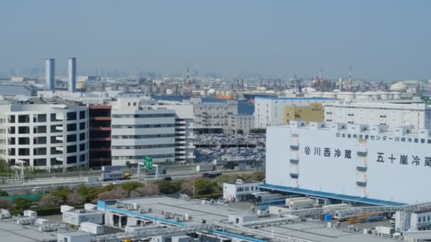 Japonia Kawasaki Marien Pokład Obserwacyjny — Wideo stockowe