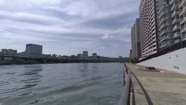 Tokyo Sumida River Stroll Video 2022 — Stock Video