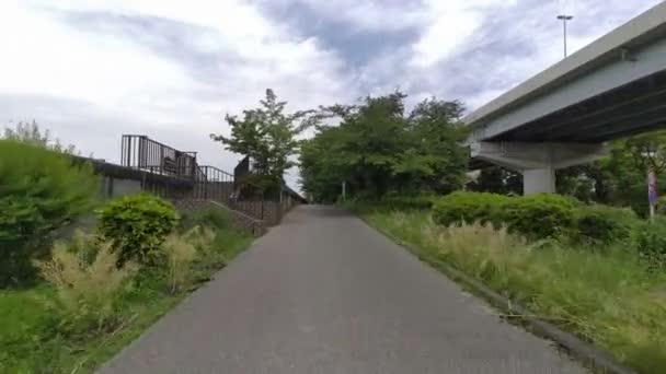 Spaziergang Tokyo Sumida River Jahr 2022 — Stockvideo