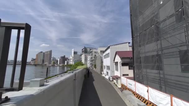 Токио Река Сумида 2022 — стоковое видео