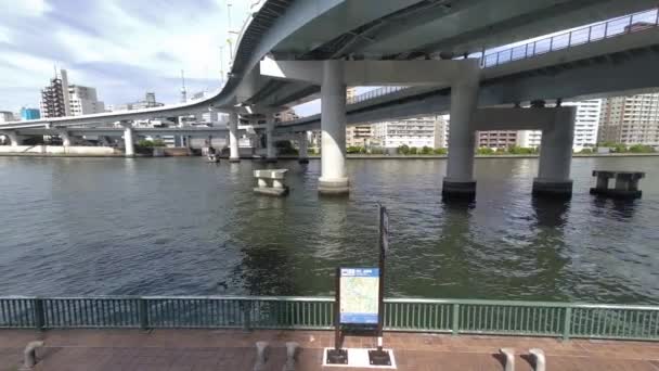 Токио Река Сумида 2022 — стоковое видео